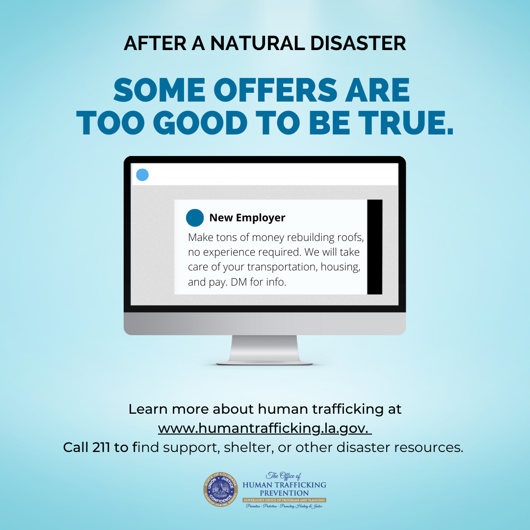 Disaster Outreach Toolkit - The Human Trafficking Prevention Resource ...